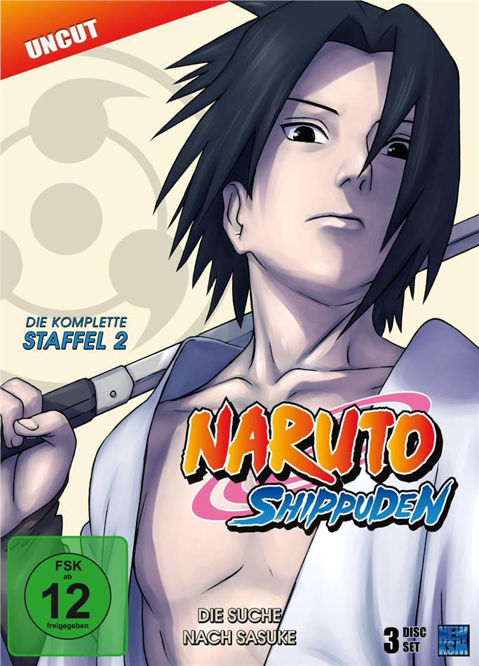 Naruto Shippuden - Staffel 2 3 DVDs