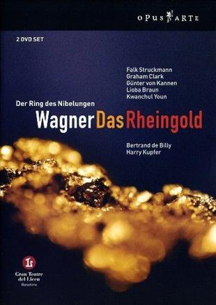 Orchestra of the Gran Teatre del Liceu, Bertrand de Billy & Falk Struckmann - Wagner - Das Rheingold Opus Arte, 2 DVDs
