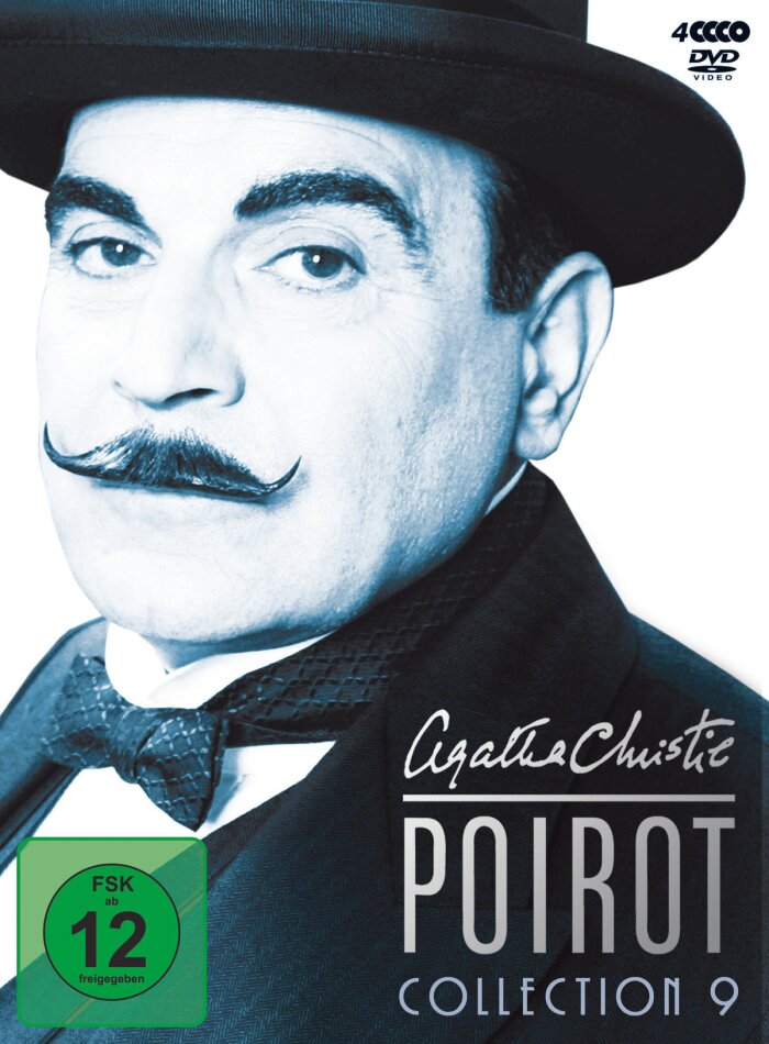 Agatha Christie - Poirot Collection 9 4 DVDs