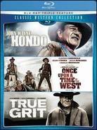 Classic Western Collection - Hondo / Once Upon a Time in the West / True Grit 3 Blu-rays