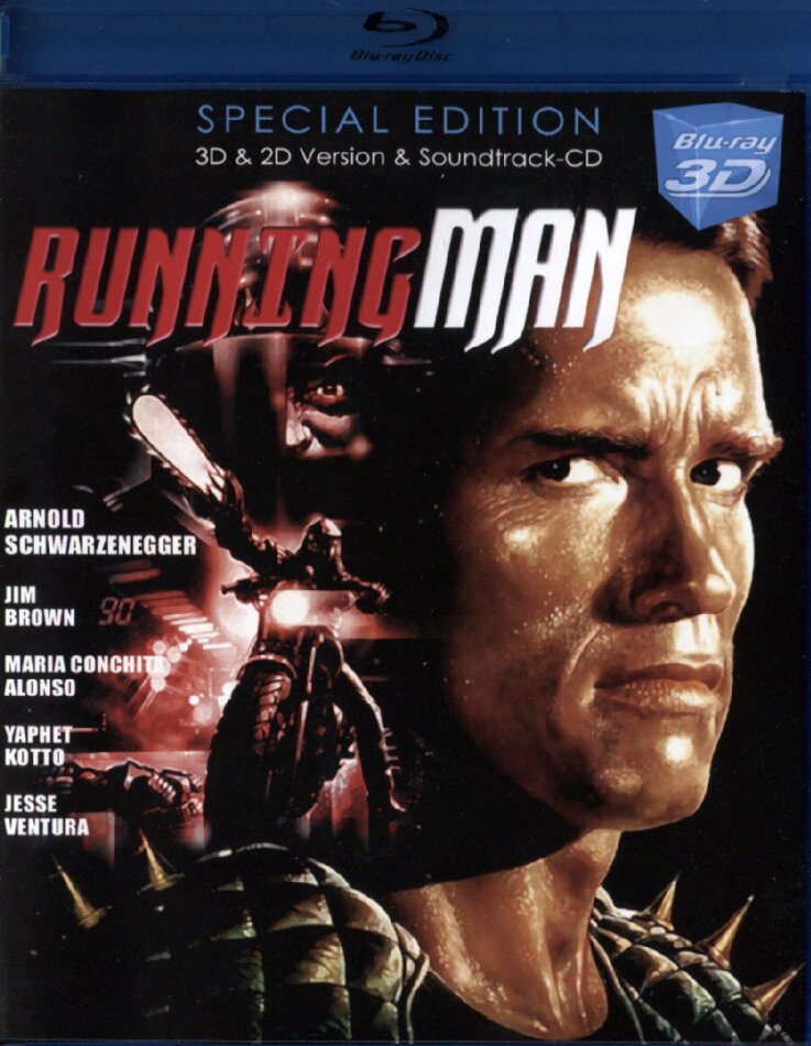 The Running Man - (Real 3D & 2D + Soundtrack) (1987)