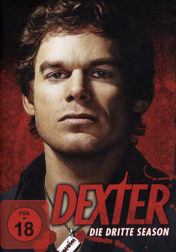 Dexter - Staffel 3 Repackaged, 4 DVDs