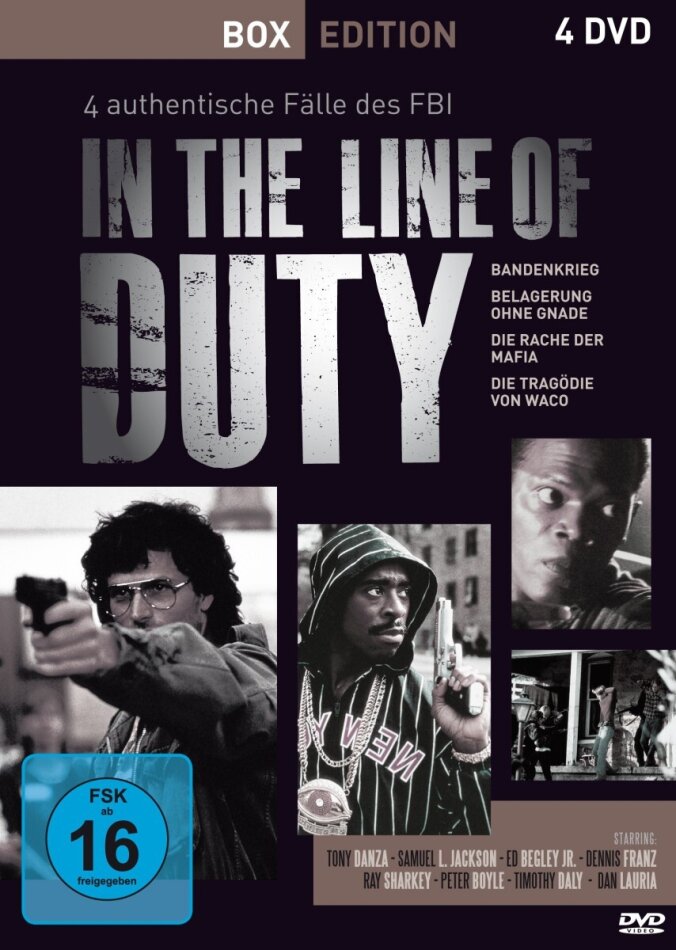 In the line of duty - Box 4 DVDs