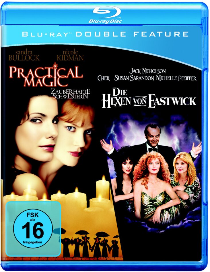 Practical Magic - Zauberhafte Schwestern / Die Hexen von Eastwick 2 Blu-rays