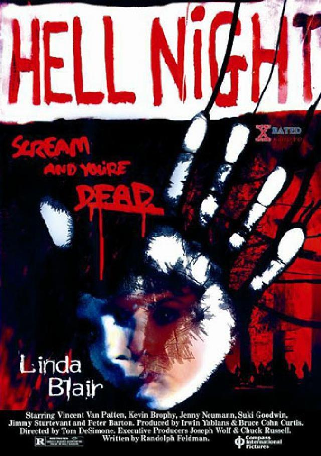 Hell Night (1981) Kleine Hartbox, Uncut