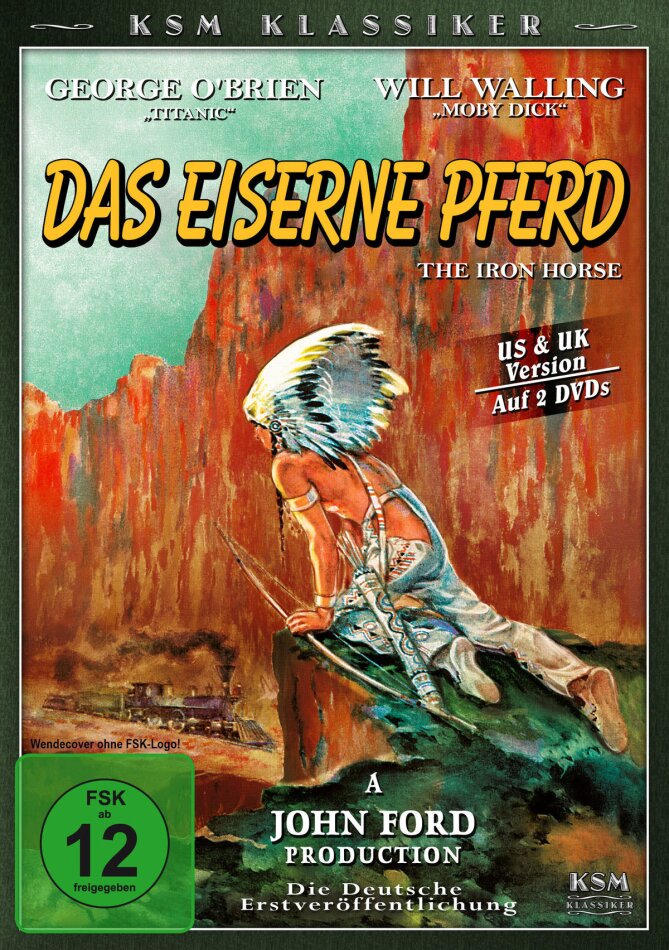 Das eiserne Pferd - The Iron Horse (1924) (1924) 2 DVDs