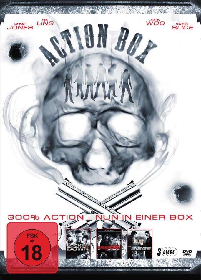 Action Box - City Under Siege / Locked Down / A Better Tomorrow 2K12 3 DVD