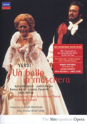 Metropolitan Opera Orchestra, Giuseppe Patan&egrave; & Luciano Pavarotti - Verdi - Un ballo in maschera (Decca)