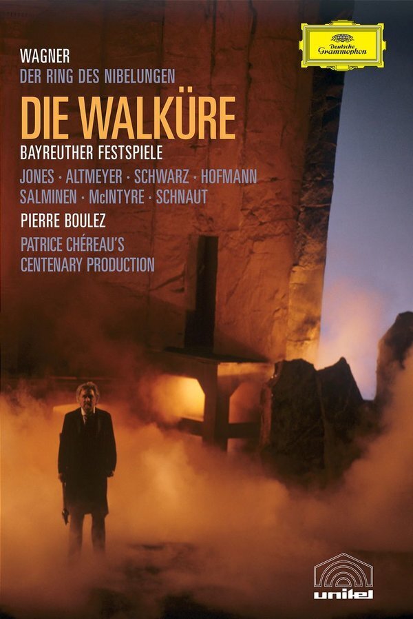 Bayreuther Festspiele Orchestra, Pierre Boulez (*1925) & Peter Hofmann - Wagner - Die Walküre Deutsche Grammophon, Unitel Classica, 2 DVDs