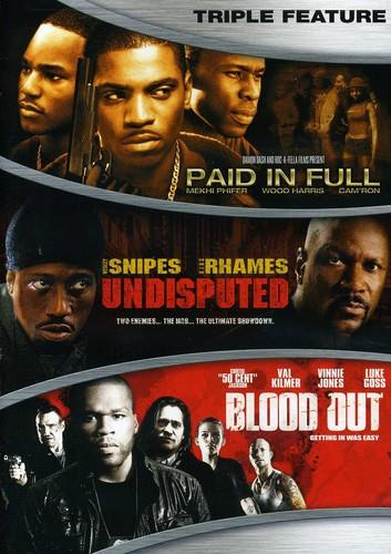 Paid In Full / Undisputed / Blood Out - Action Triple Feature 3 DVDs