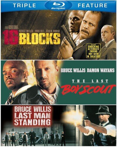 16 Blocks / The Last Boy Scout / Last Man Standing - (Triple Feature) 2 Blu-rays