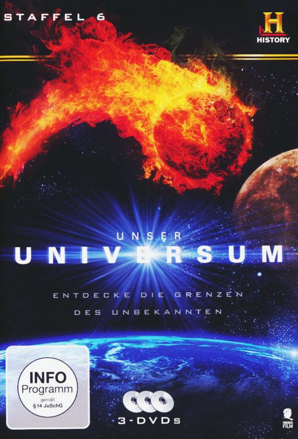 Unser Universum - Staffel 6 History Channel, 3 DVDs