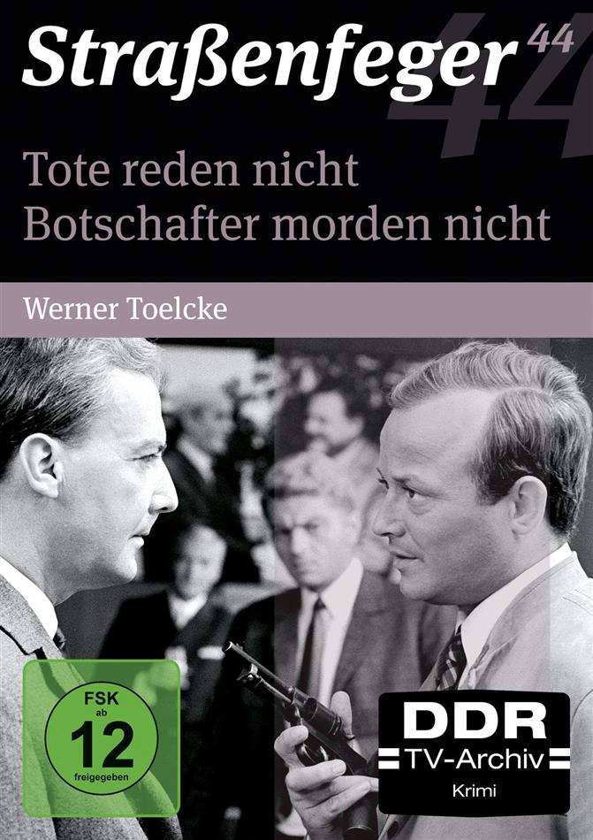 Strassenfeger Vol. 44 - Tote reden nicht / Botschafter morden nicht DDR TV-Archiv, 4 DVDs