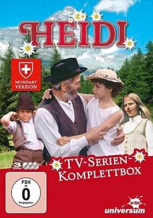 Heidi - (TV-Realserie Komplettbox - Mundart Version) (1978) 3 DVDs