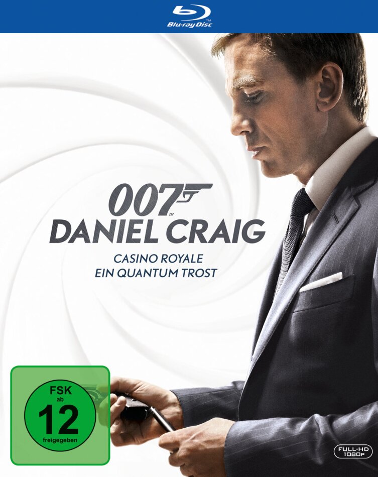 James Bond - Daniel Craig - Casino Royale / Ein Quantum Trost 2 Blu-rays