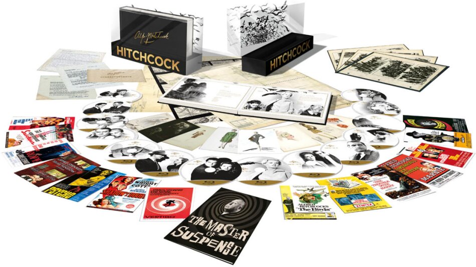 Alfred Hitchcock Collection 14 Blu-rays