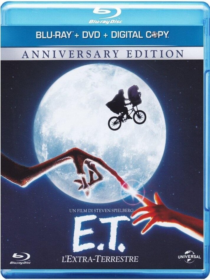 E.T. - L'extra-terrestre (1982) Anniversary Edition, Blu-ray + DVD