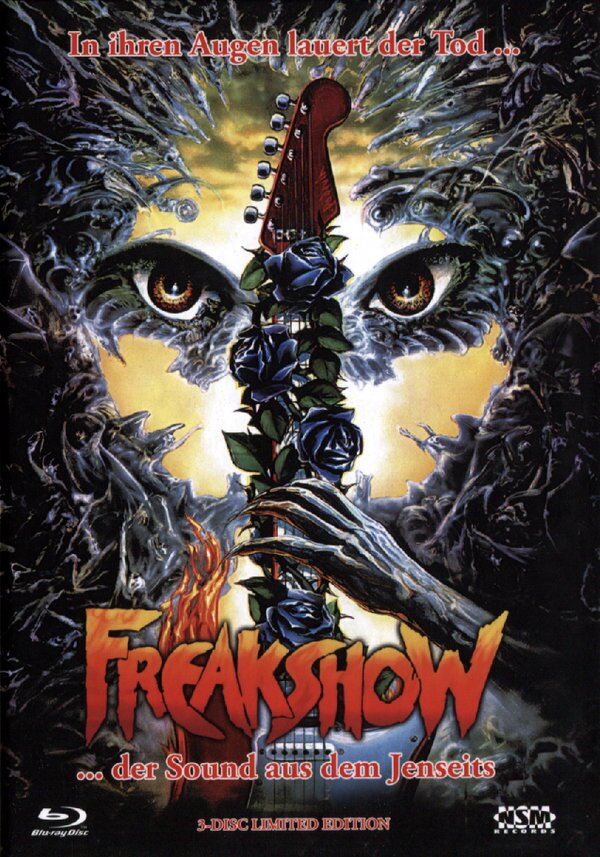 Freakshow (1988) Limited Edition, Mediabook, Uncut, Blu-ray + DVD + CD