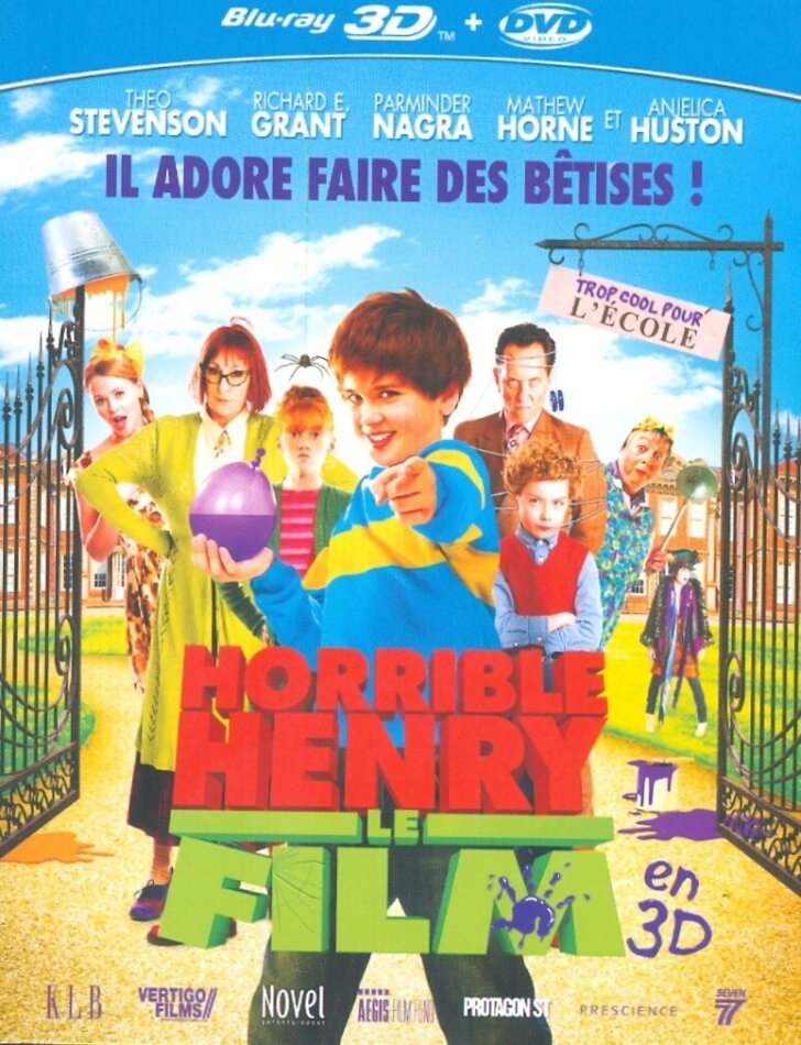 Horrible Henry - Le film (2011) Blu-ray 3D (+2D) + DVD
