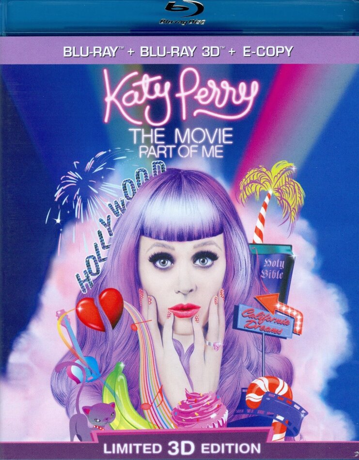 Katy Perry - The Movie - Part of me Limited Edition, Blu-ray 3D + Blu-ray