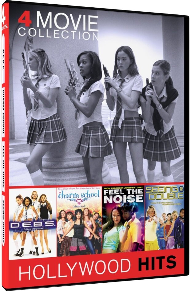 D.E.B.S. / Charm School / Feel the Noise / Seeing Double - 4 Movie Collection 2 DVDs