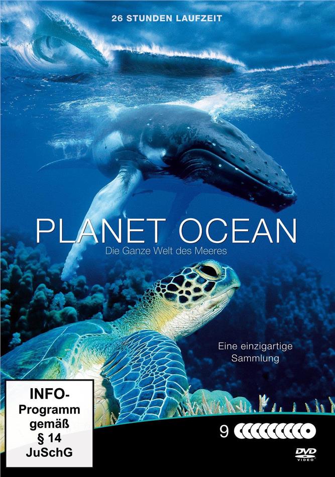 Planet Ocean - Die ganze Welt des Meeres Steelbook, 9 DVDs
