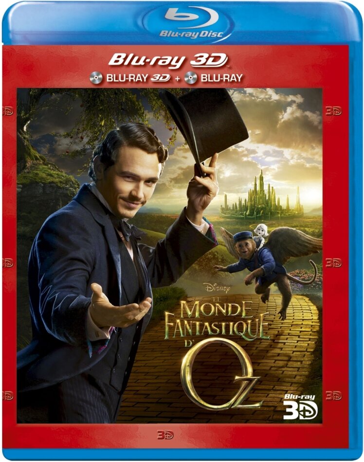 Le monde fantastique d'Oz (2013) Blu-ray 3D + Blu-ray