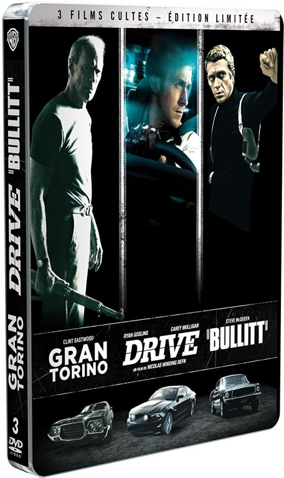 Gran Torino / Drive / Bullitt - 3 Films Cultes 3 DVDs