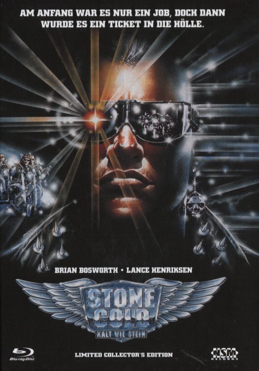 Stone Cold - Kalt wie Stein (1991) Cover A, Limited Edition, Mediabook, Blu-ray + 2 DVDs
