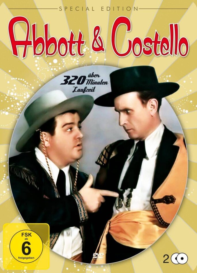 Abbott & Costello Special Edition, Steelbook, 2 DVDs