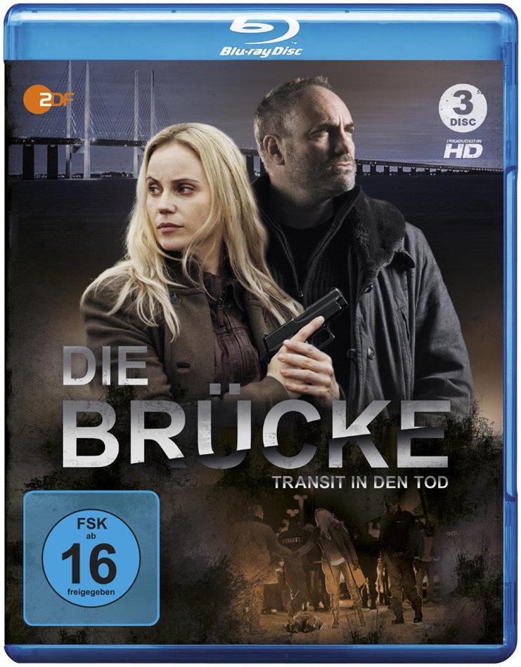 Die Brücke - Transit in den Tod - Staffel 1 3 Blu-rays
