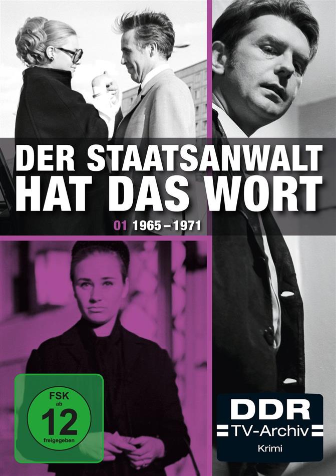 Der Staatsanwalt hat das Wort - Box 1 DDR TV-Archiv, s/w, 3 DVDs