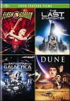 Four Feature Films - Flash Gordon / The Last Starfighter / Battlestar Galactica / Dune