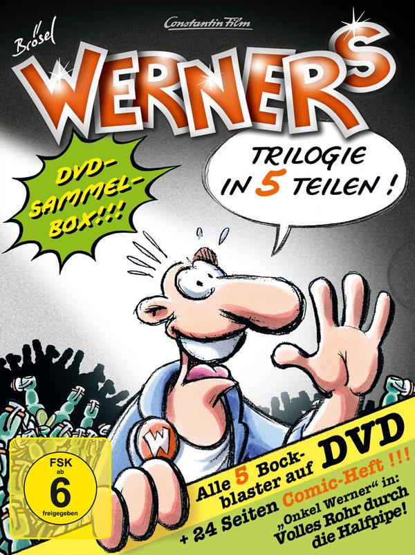 Werner 1 - 5 - Comicbox 5 DVDs