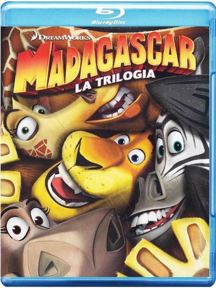Madagascar 1-3 - La Trilogia 3 Blu-ray
