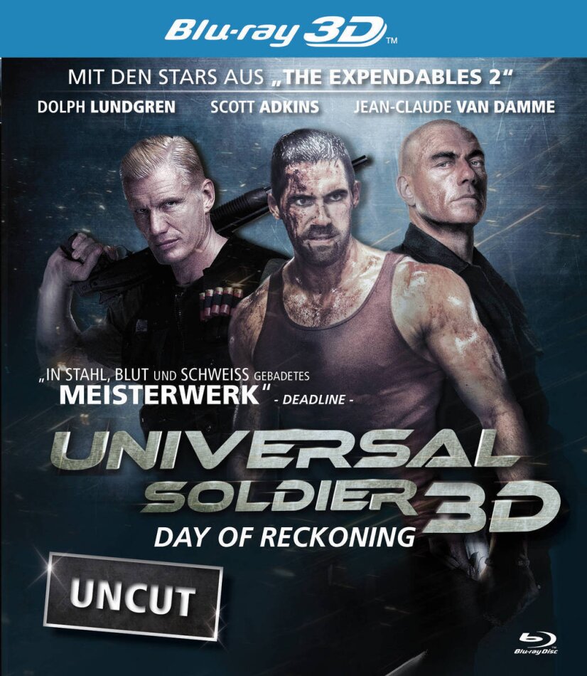 Universal Soldier - Day of Reckoning (2012) Neuauflage, Uncut