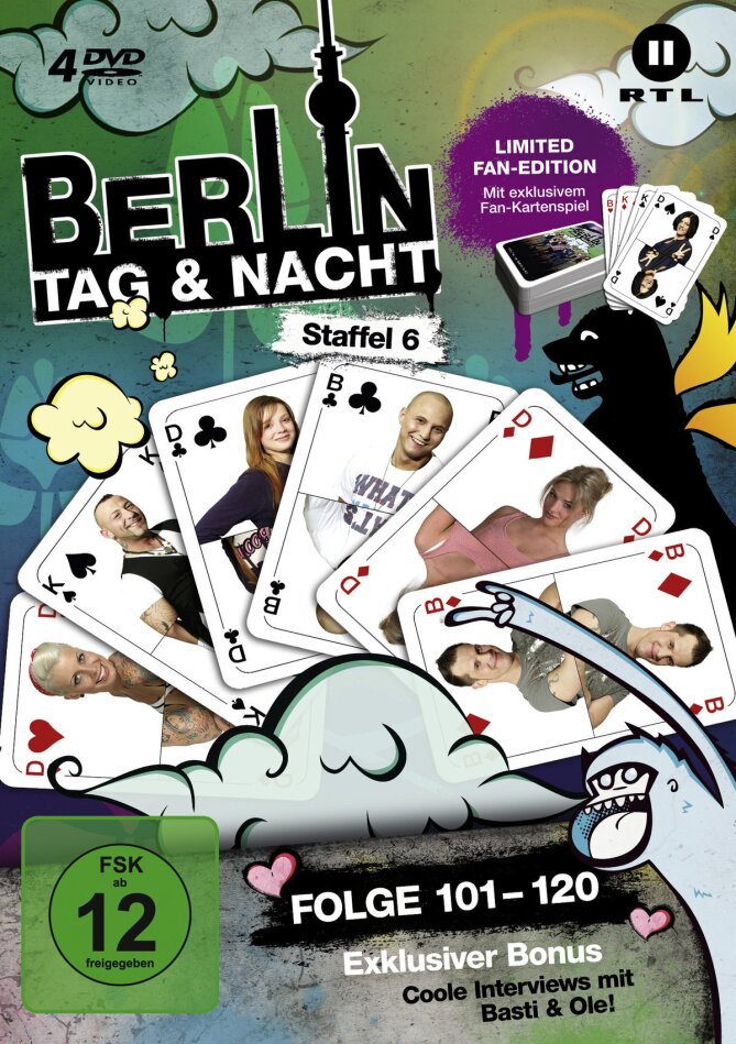 Berlin - Tag & Nacht - Staffel 6 Fan Edition, Limited Edition, 4 DVDs