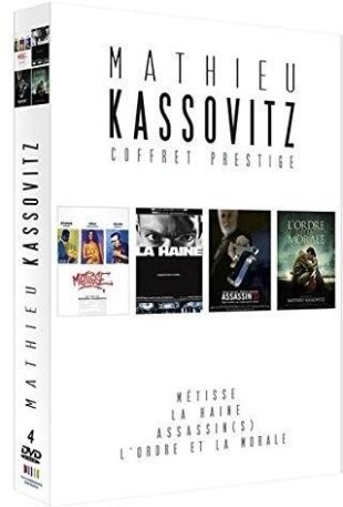 Mathieu Kassovitz - La Haine / Assassin(s) / Métisse / L'ordre et la morale 4 DVDs