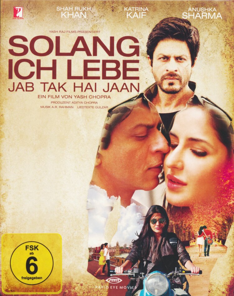 Solang ich lebe - Jab tak hai jaan (2012) Special Edition, 2 Blu-rays