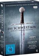 Die Schwert-Box - Arn der Kreuzritter / Hexen - Die letzte Schlacht der Templer / Ritter des heiligen Grals 3 DVDs