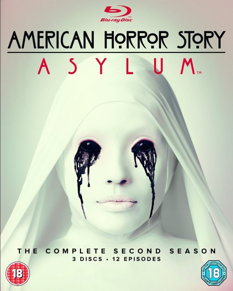 American Horror Story - Asylum - Season 2 3 Blu-rays