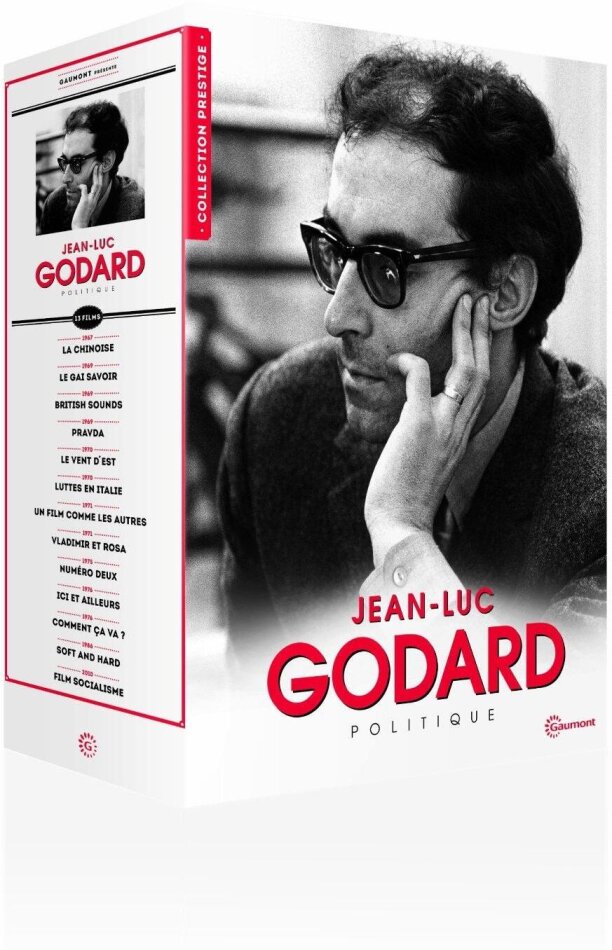 Jean-Luc Godard - Politique - Coffret 13 films 8 DVD