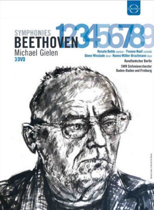 SWR Sinfonieorchester & Michael Gielen - Beethoven - Symphonies Nos. 1-9 (Euro Arts, 3 DVDs)