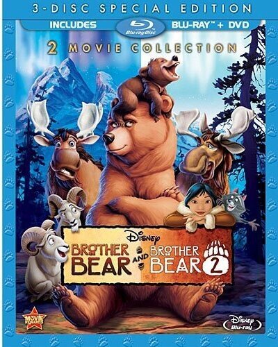 Brother Bear 1 & 2 Special Edition, 2 Blu-rays + DVD