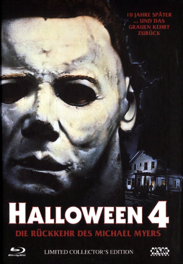 Halloween 4 - Die Rückkehr des Michael Myers (1988) Limited Edition, Uncut, Blu-ray + DVD + CD
