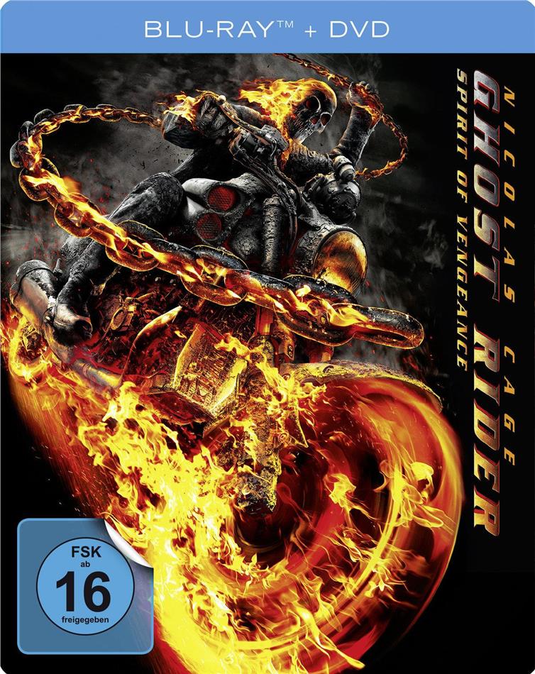 Ghost Rider 2 (2012) Steelbook, Blu-ray + DVD