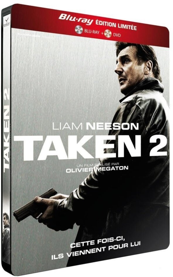 Taken 2 (2012) Édition Limitée, Steelbook, Blu-ray + DVD