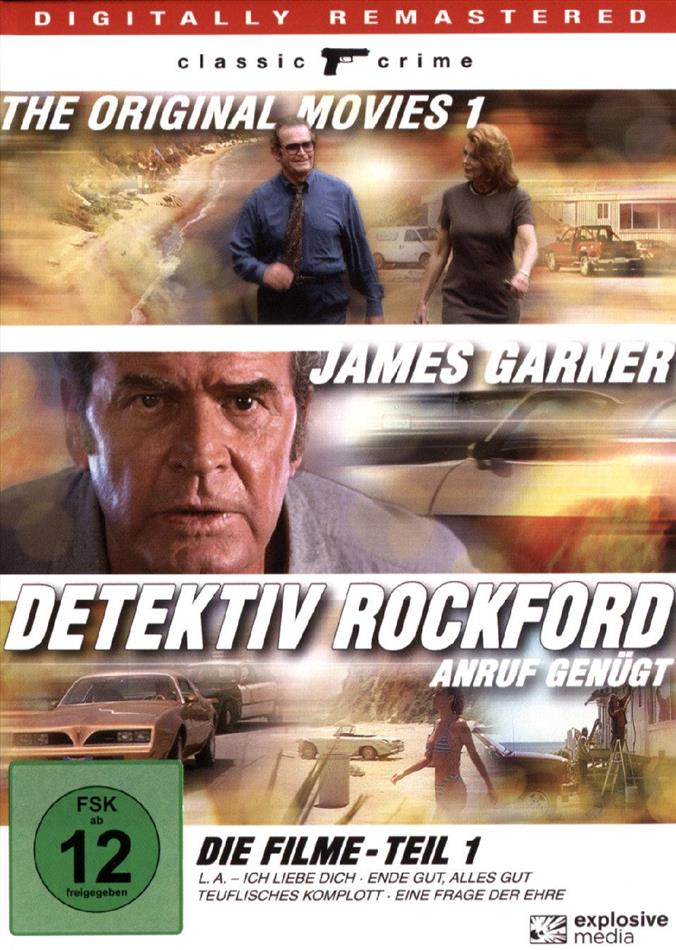 Detektiv Rockford - Anruf genügt - Die Filme - Teil 1 4 DVDs