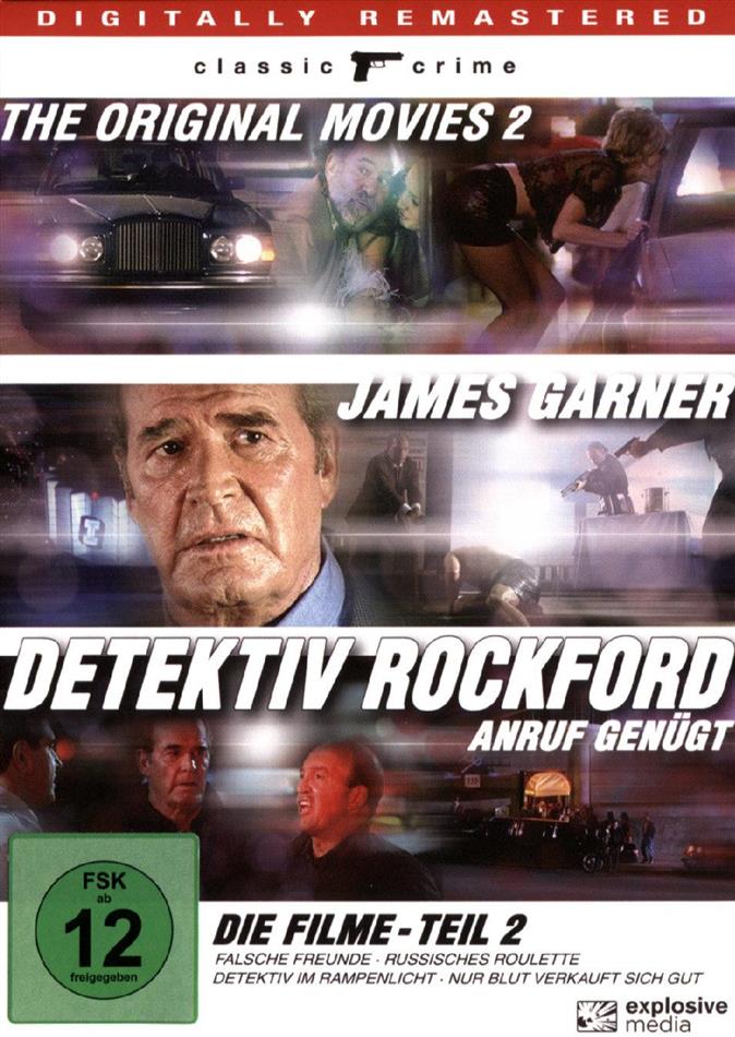 Detektiv Rockford - Anruf genügt - Die Filme - Teil 2 4 DVDs