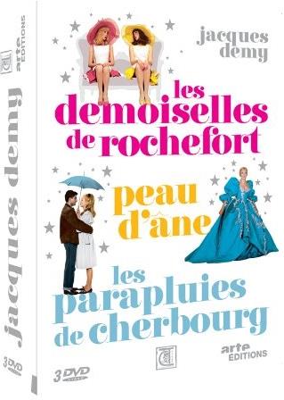 Jacques Demy - Les demoiselles de Rochefort / Peau d'Âne / Les parapluies de Rochefort (2012) 3 DVD